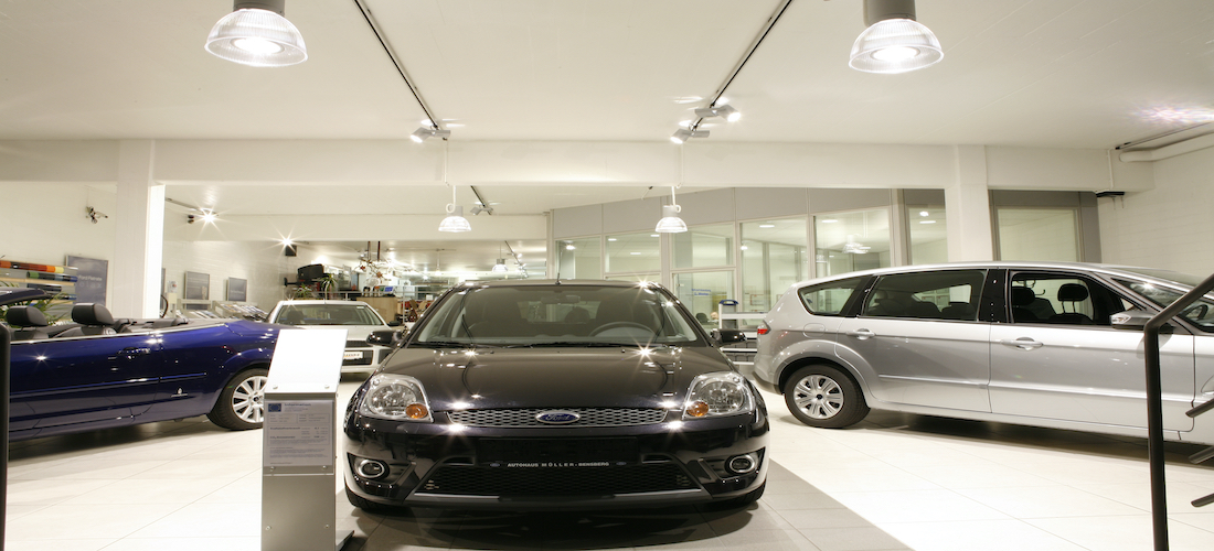 ledverlichting showroom